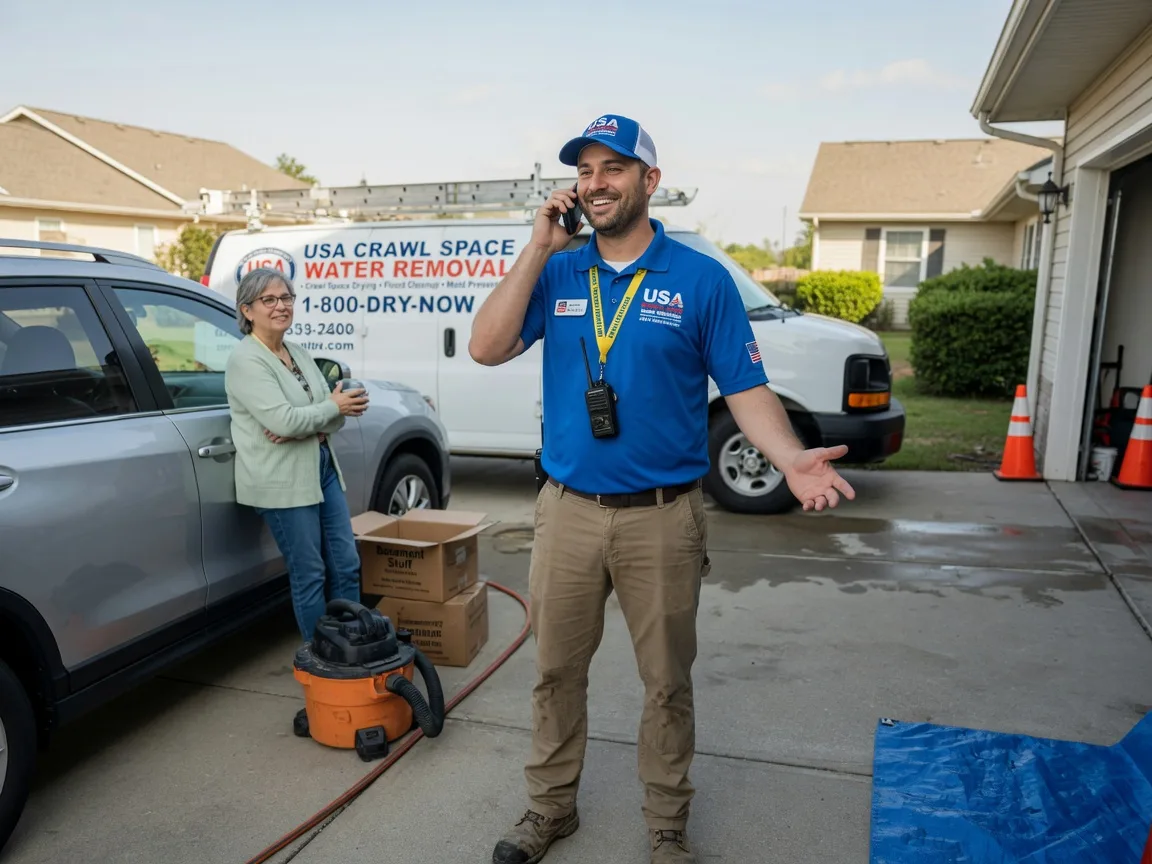 Crawl Space Water Removal Appomattox, VA FAQs